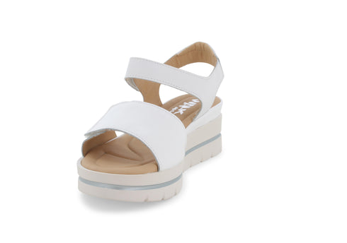 Melluso Donna Sandali Pelle 019185-223160 Bianco